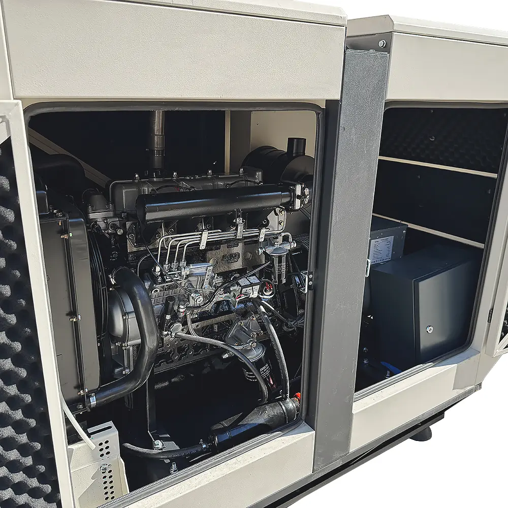 Дизельний генератор OYAL OYY-44 YANG DONG Y4102D 44KVA/35.2KW, Альтернатор OYL184J, витрата 75% навантаження - 6,8 літрів/год, 230/400 В, 50 Гц (AVR+ATS) 2200*900*1350 мм, 890 кг, 125 л - фото 5