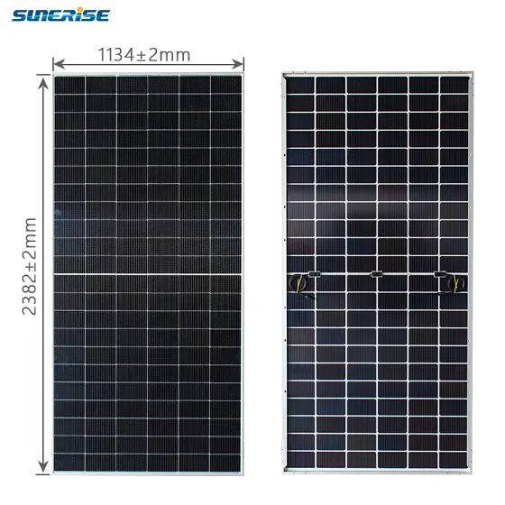 Сонячна панель Sunerise 630 Вт JC615-132-210R-DG N-тип TOPCon Bifacial (Двостороння) - фото 5