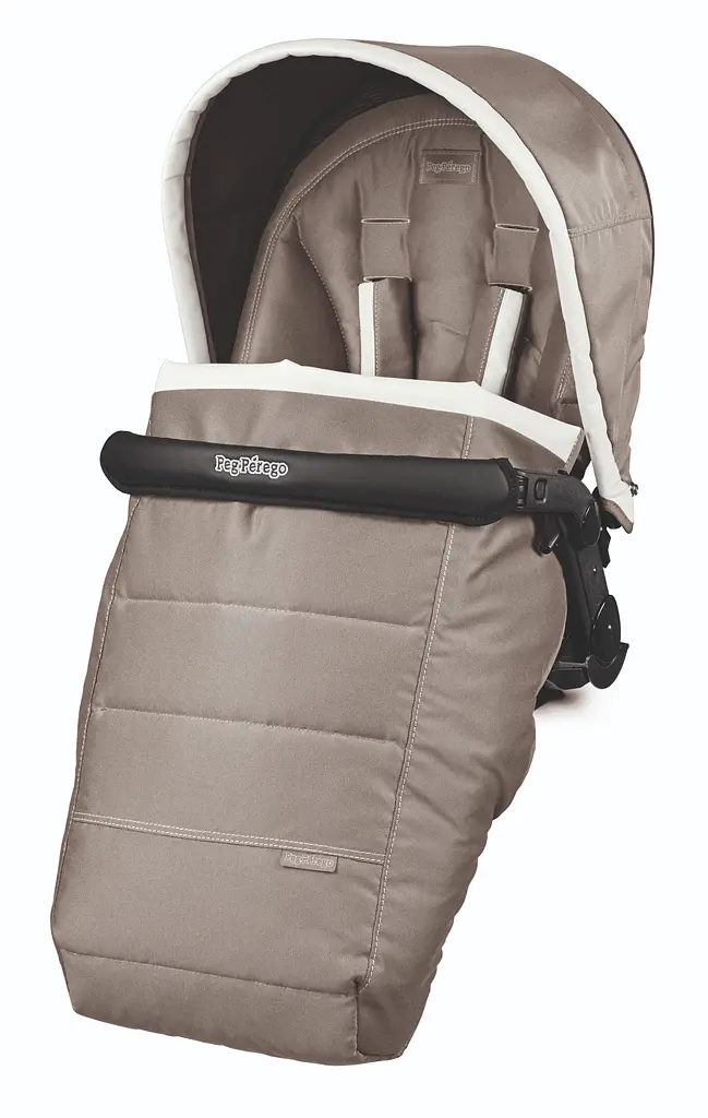 Прогулянкова коляска Peg-Perego Book Plus Versilia бежева з білим (PACK04-00000000005) - фото 2