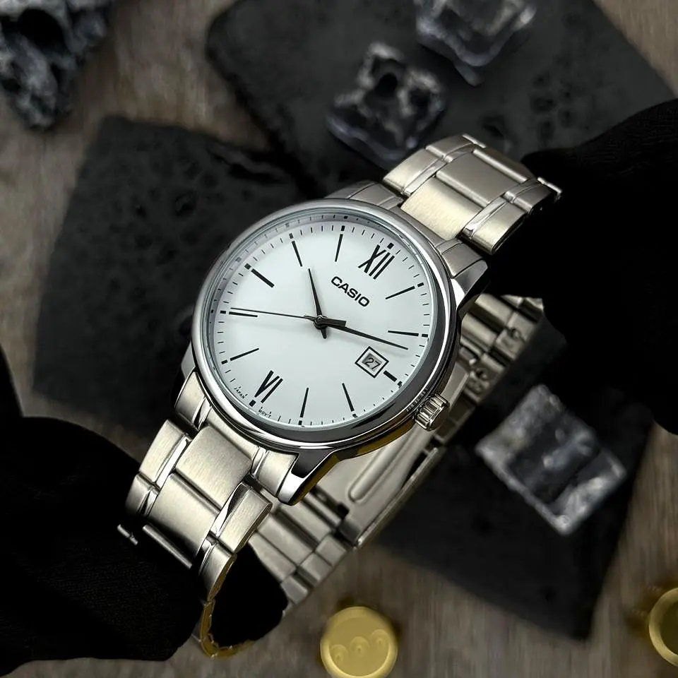 Чоловічий годинник Casio MTP-V002D-7B3 Сріблястий ( AT1141-0271 ) - фото 4