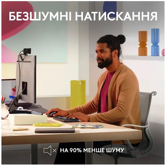 Комп'ютерна миша Logitech MX Master 3S For Mac Performance Wireless Pale Grey 910-006572 teh0022085 - фото 2