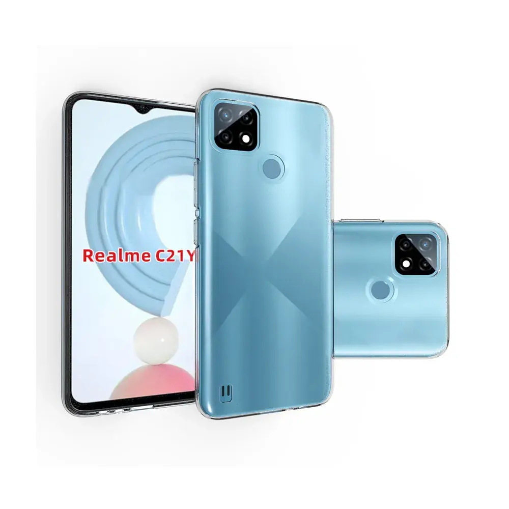 Силиконовый чехол BeCover для Realme C21Y Transparancy (706937) - фото 3