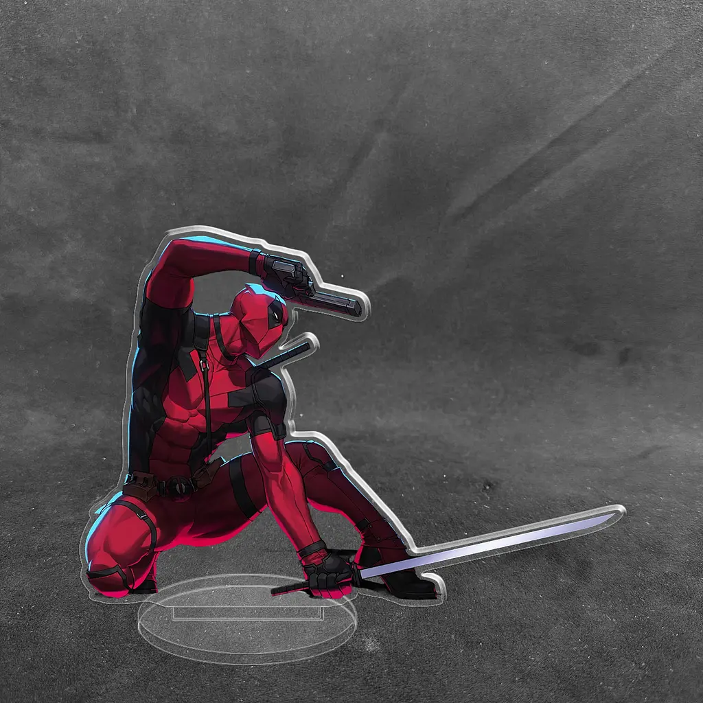 Акрилова колекційна фігурка Marvel Дедпул Deadpool 15 см - фото 2