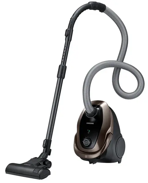 Пилосос Samsung VC07M25M9WD/UK, чорний/Brown, 750W, мішковий, сухе прибирання, об'єм 2.5л