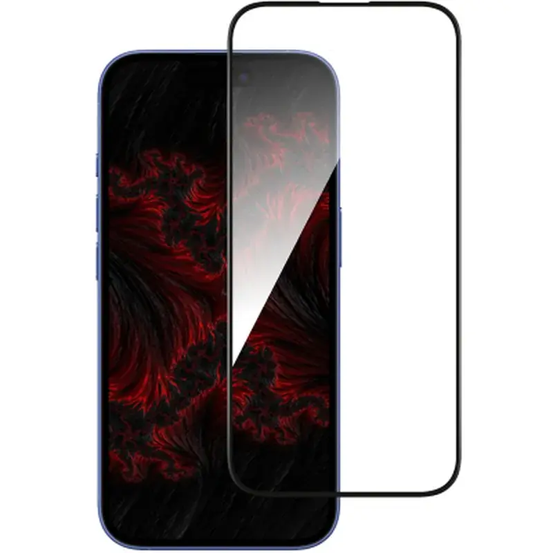 Скло захисне Intaleo Full Glue Apple iPhone 16 Plus Black (1283126593796) - фото 2
