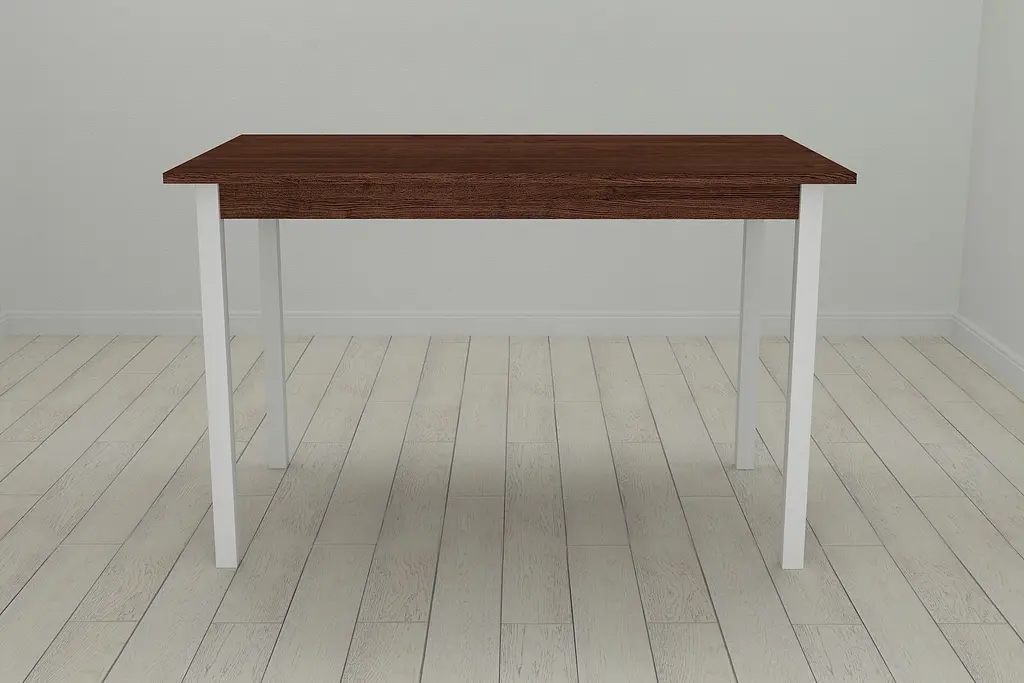 Стіл кухонний Ferrum-decor Маріо 75x120x80 Білий ДСП Венге 16мм (FRD-105627) - фото 3