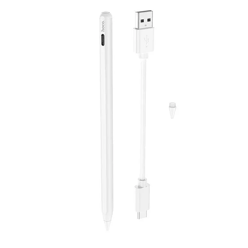 Стилус Hoco Smooth series magnetic rechargeable capacitive pen for Pad GM107 - фото 2