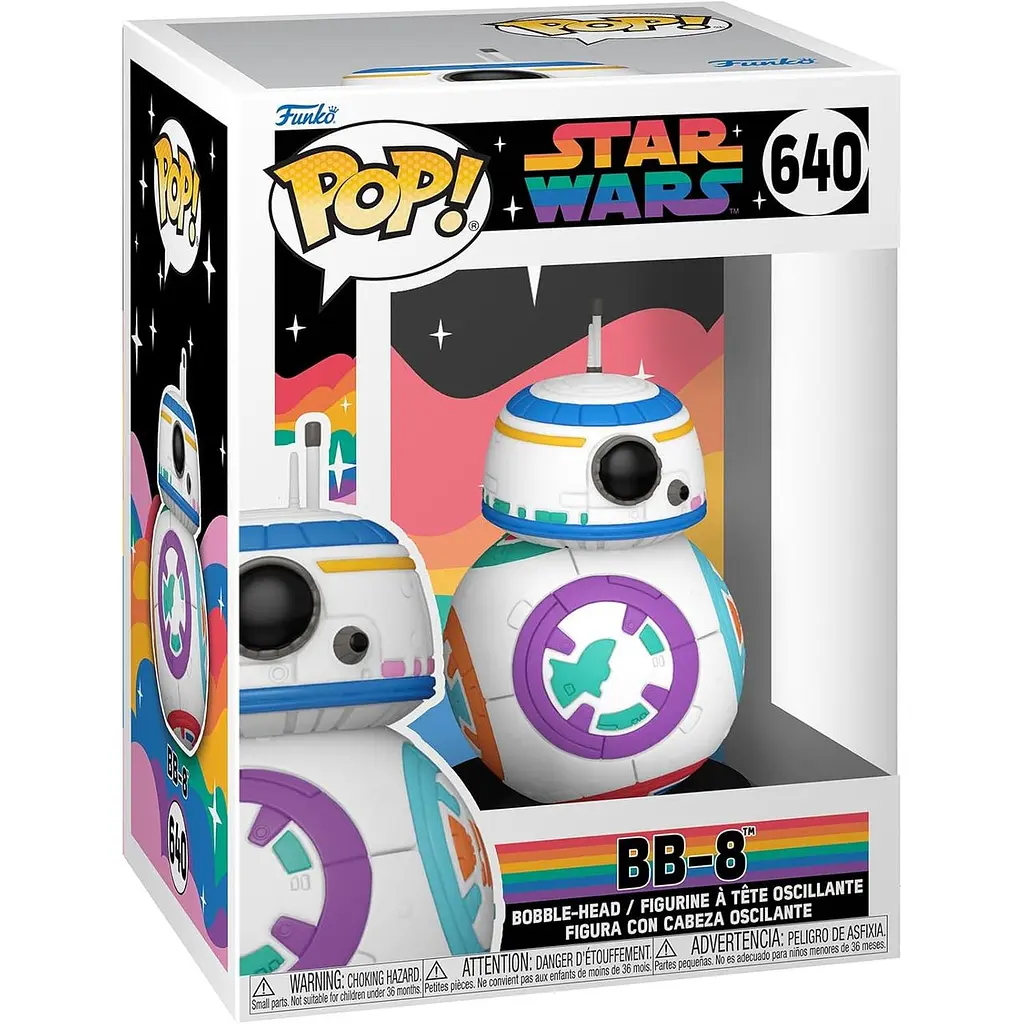 Фігурка Funko Pop Зоряні війни ББ-8 Star Wars BB-8 10 см SW BB 640 - фото 3