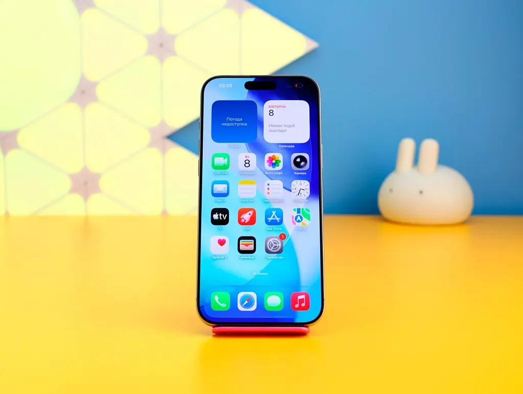 Смартфон Apple iPhone 16 Pro Max 256GB Natural Titanium (MYWY3) Б/У [177522] - фото 2