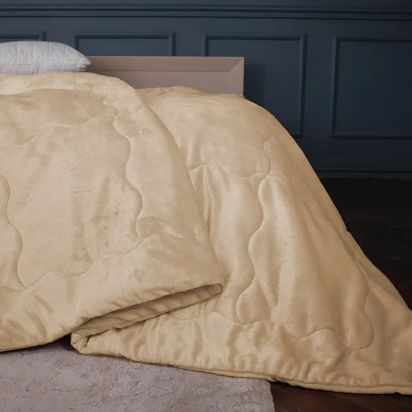 Ковдра-плед антиалергенна літо MirSon Plush Summer Milk 140х205 см молочна (2200010676396) - фото 9