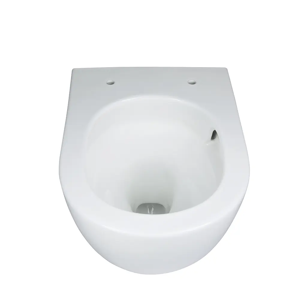 Унитаз подвесной Qtap Robin New безободковый с сиденьем Soft-close QT1333046EUQW, Белый - фото 5