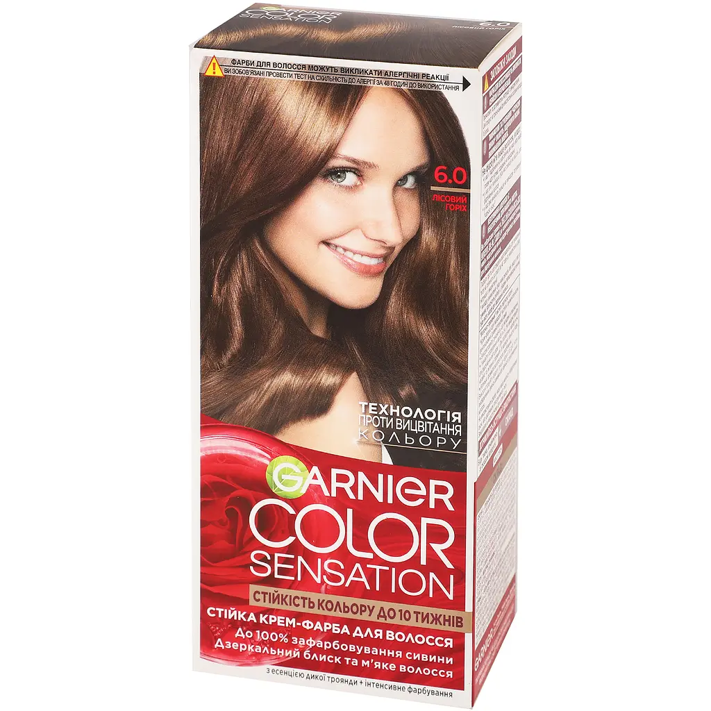 Фарба для волосся Garnier Color Sensation відтінок 6.0 лісовий горіх 110 мл (C5652778) - фото 2