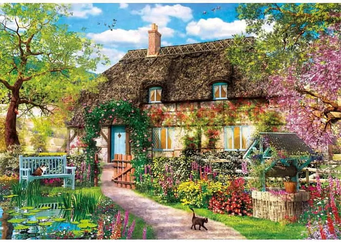 Пазл Clementoni High Quality Collection: Старий будинок (High Quality Collection - The Old Cottage Puzzle - 1000 pcs.), 1000 ел. (39908) - фото 2
