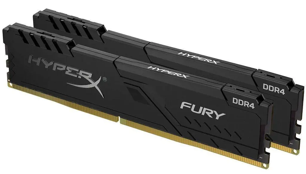 Модуль пам'яті HyperX DDR4 64Gb (2x32) Kingston Fury Black 3200 Mhz (HX432C16FB3K2/64) Б/в - фото 2