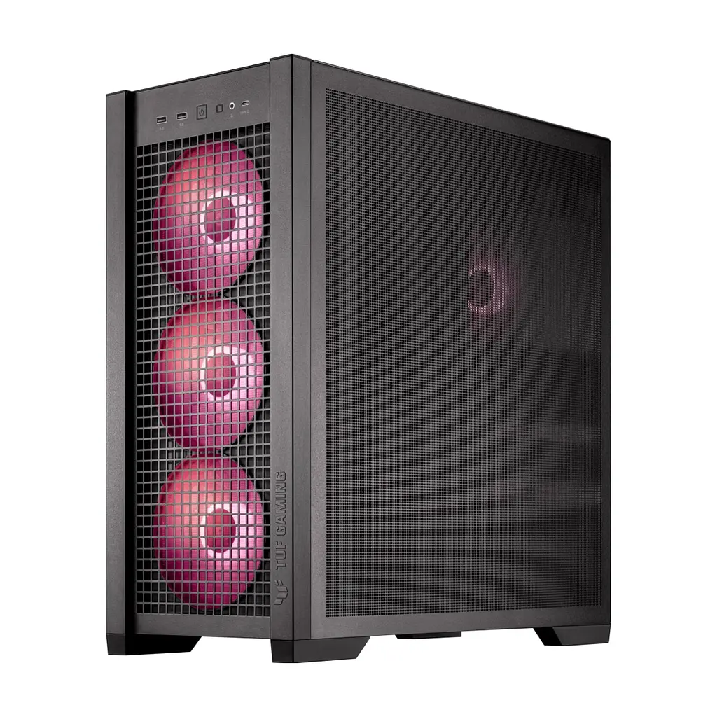 Корпус для ПК ASUS TUF Gaming GT302 ARGB Black (90DC00I0-B19000) - фото 6