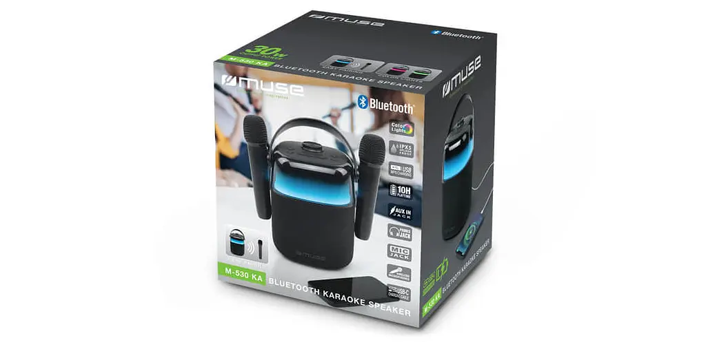 Караоке колонка Muse M-530 KA - фото 5