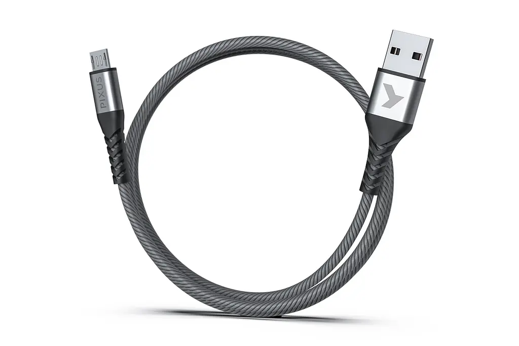 Pixus Flex Micro USB кабель Gray - фото 6