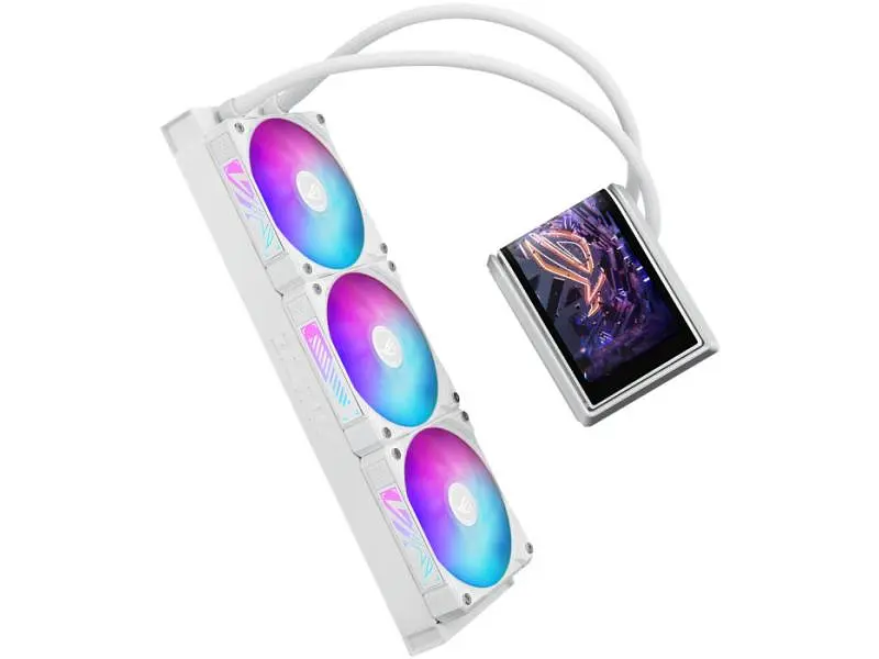 Водяне охолодження Asus ROG Ryuo IV 360 ARGB White Edition (90RC01N2-B0EAY0) - фото 4