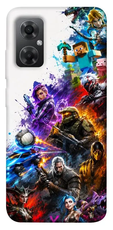 TPU чохол Demsky Gameverse для Xiaomi Redmi Note 11R