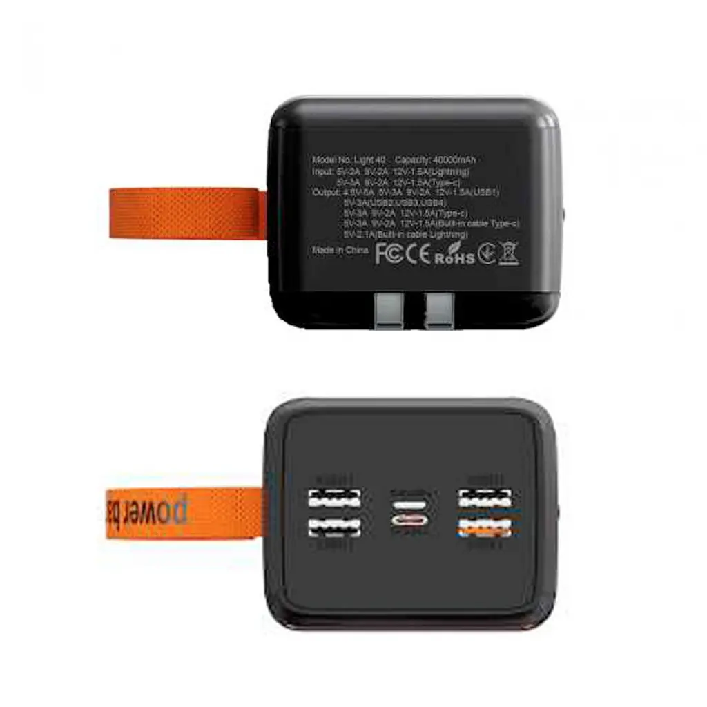 Батарея універсальна Aspiring Light 40 40000mAh PD/22.5W (PPLH.L04) - фото 5