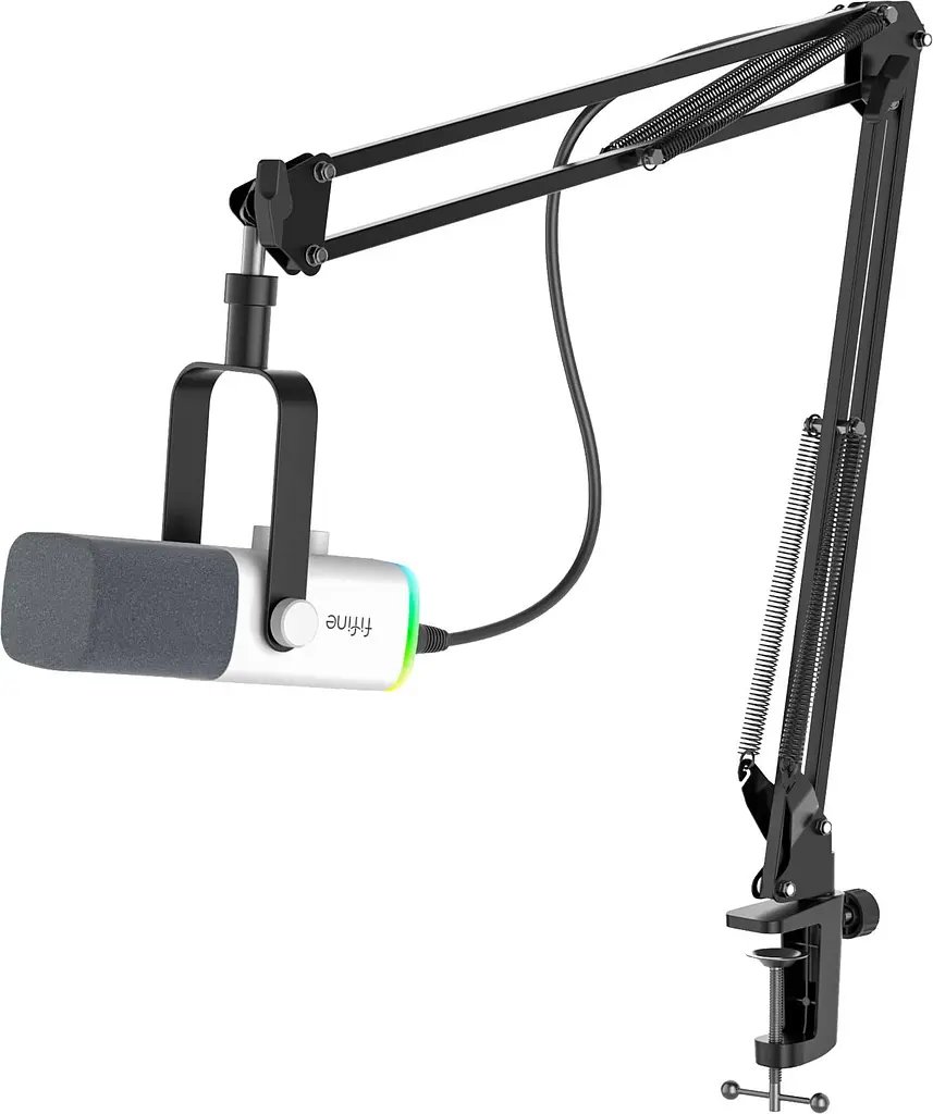 Мікрофон Fifine AM8TW USB/XLR White (AM8TW) - фото 3