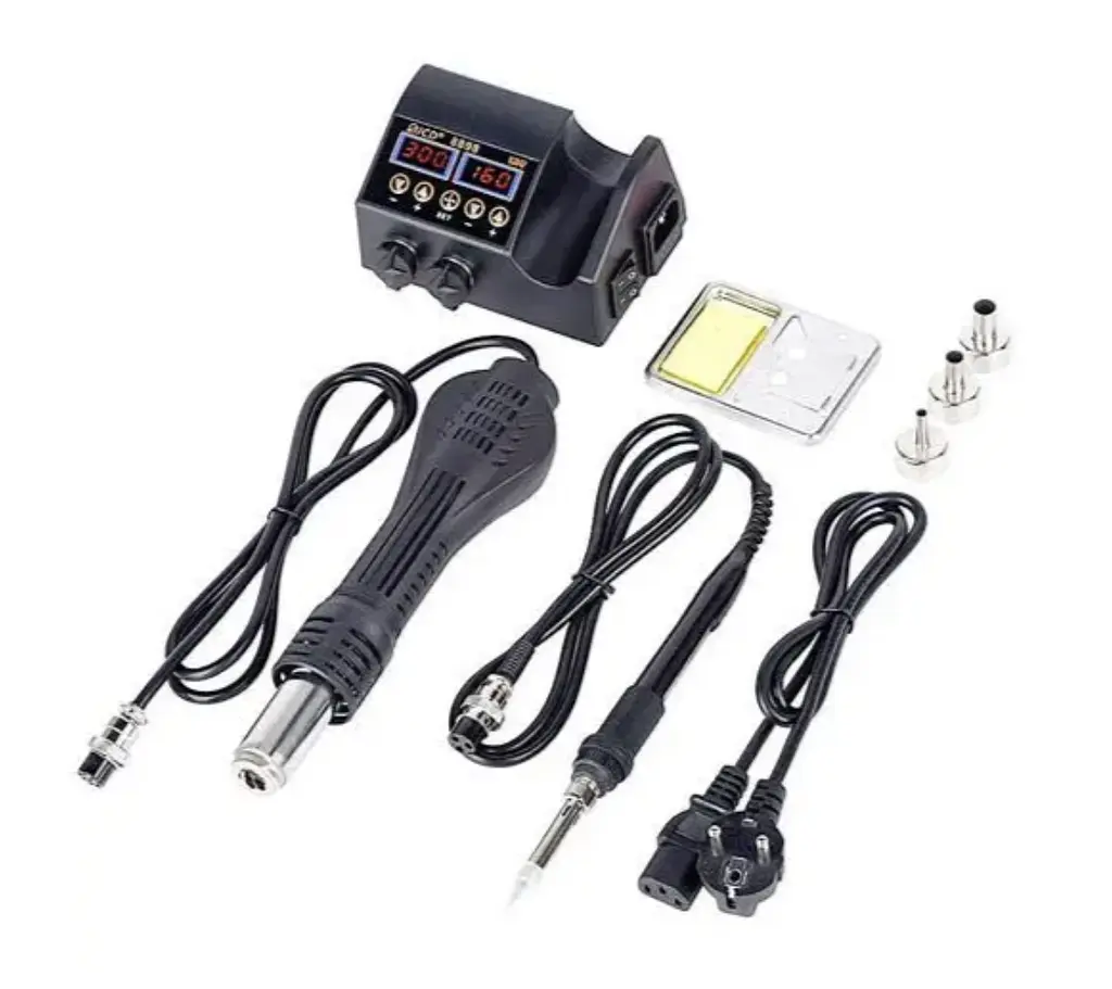 Паяльна станція Micro JCD 8898 80Вт з термофеном ∙ Цифровий паяльний набір Micro JCD 8898 - фото 2