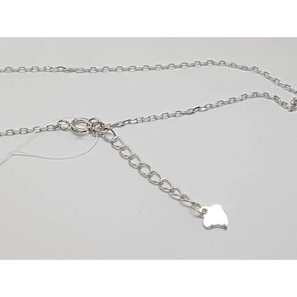 Серебряное колье Подиум с фианитом. CN1403 - фото 5