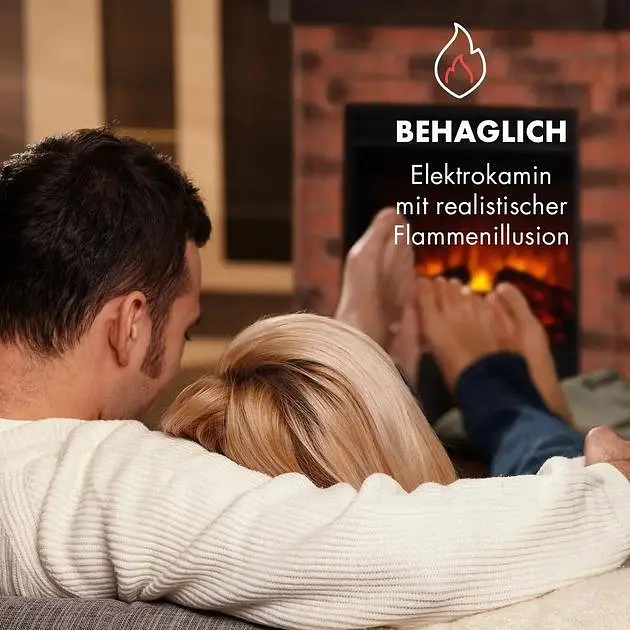 Камин электрический Klarstein Villach 1800 Вт (10032595) - фото 3