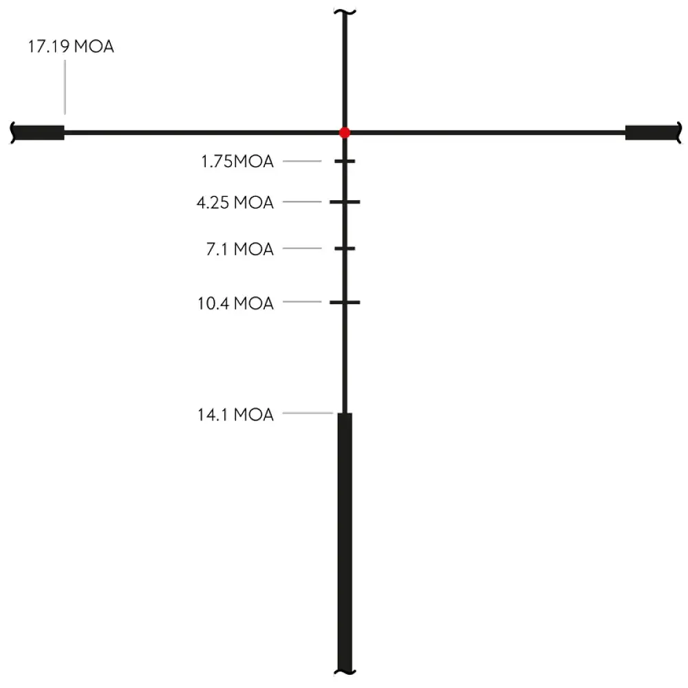 Приціл оптичний Hawke Endurance FD 2-12x50 сітка LR2 з підсвічуванням - фото 5