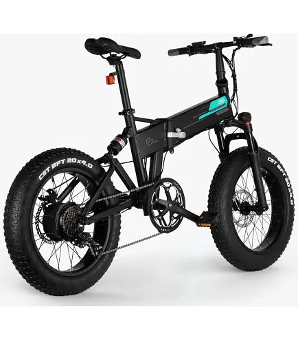 Электровелосипед FIIDO M1 PRO (FAT bike) черный - фото 3
