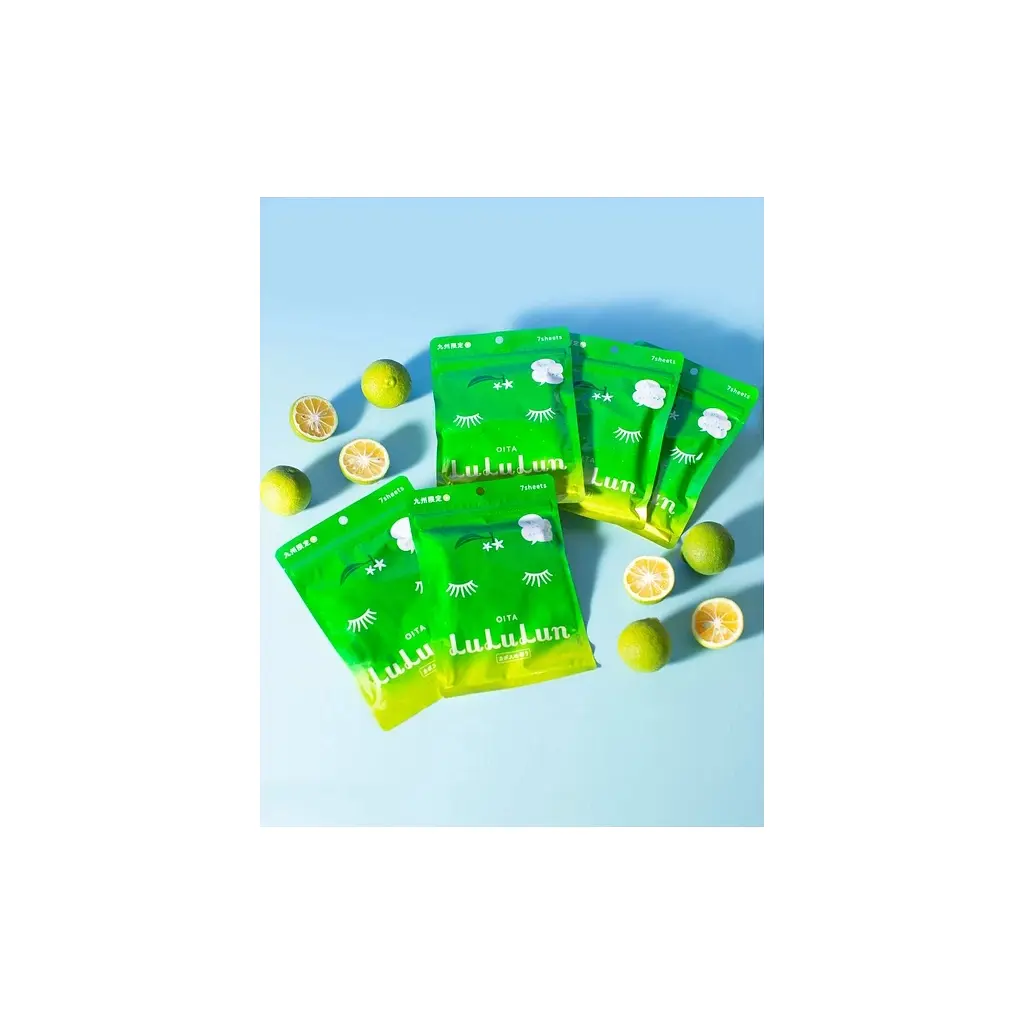 Маска для обличчя Lululun Premium Face Mask Кабоса з Оіта 7 шт (4582305065954) - фото 4