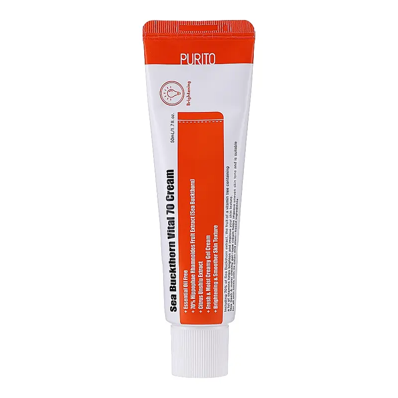 Крем вітамінний з обліпихою та мандаринами Sea Buckthorn Vital 70 Cream PURITO 50 мл