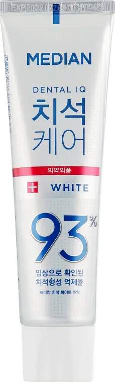 Відбілювальна зубна паста зі смаком м'яти Median Toothpaste White - фото 2