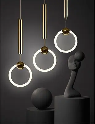 Люстра Brille подвесная лофт LED 71W NW G (BL-888S/3) - фото 4