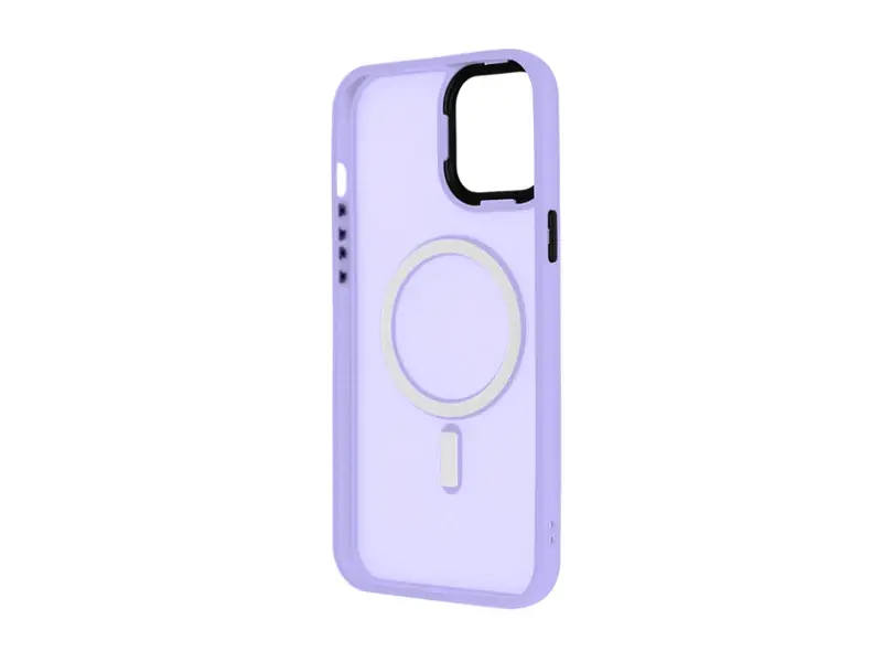 Чохол Apple Cosmic Magnetic Color HQ for iPhone 12 Pro Max Lilac - фото 2