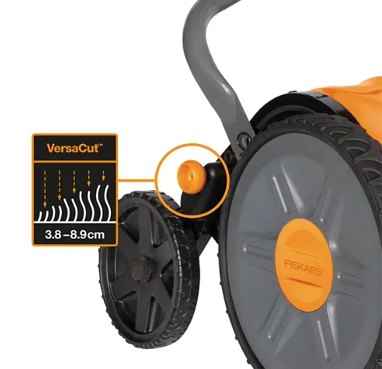 Механічна газонокосарка Fiskars StaySharp ™ Plus Reel Mower 113872 (1015649) - фото 4