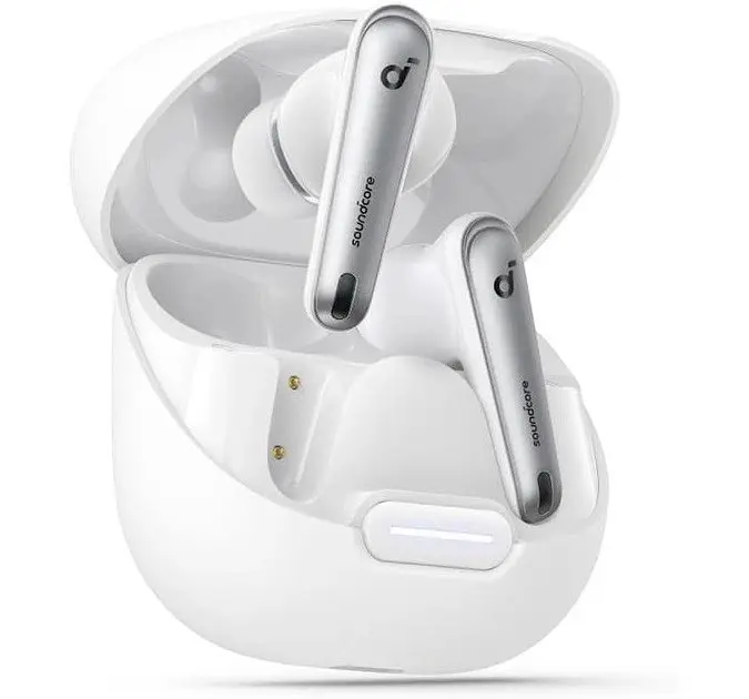 Бездротові Навушники ANKER SoundСore Liberty 4 NC Clear White (A3947G21) білі