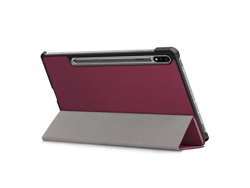 Чохол BeCover Smart Case для Samsung Galaxy Tab S7 SM-T875 Red Wine (705224) - фото 3
