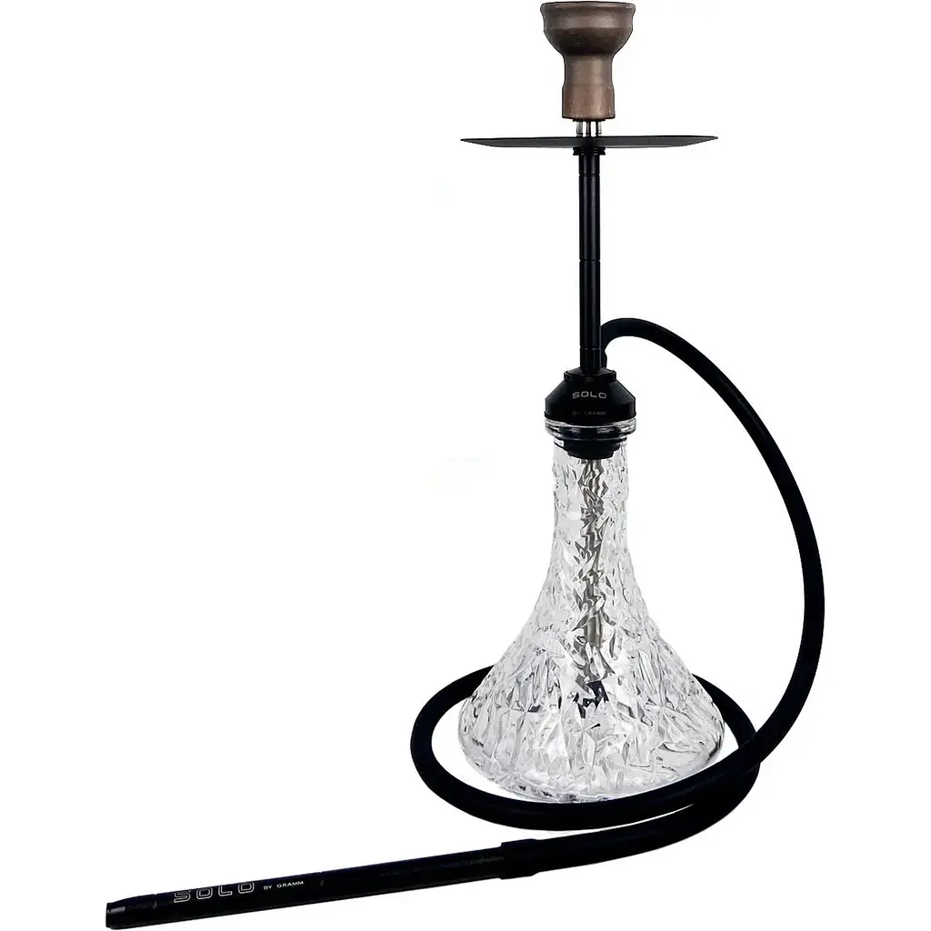 Кальян Gramm Solo Black Craft Crystal Clear - фото 2