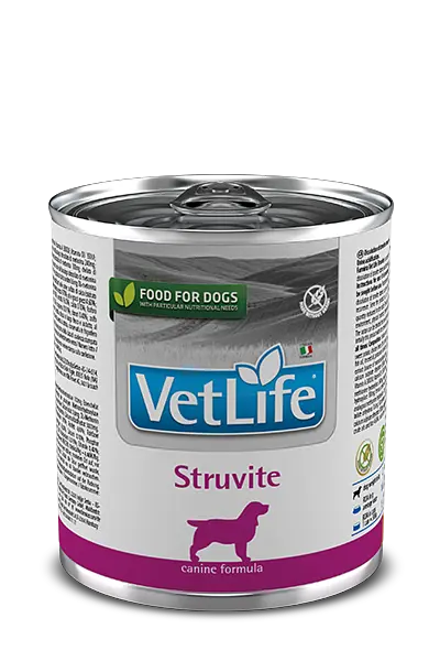 Вологий корм для собак Farmina Vet Life Struvite дієт. харчування, для розчинення струвітних уролітів, 300 г