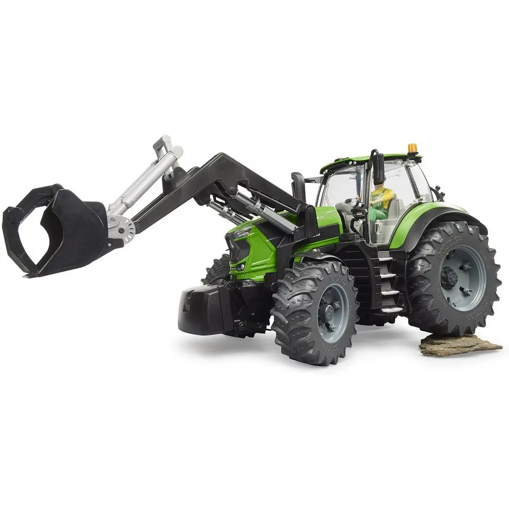 Машинка іграшкова Bruder Трактор Deutz 8280 TTV з переднім навантажувачем (03161) - фото 3