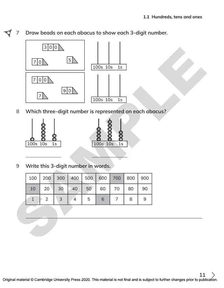Cambridge Primary Mathematics 3. Workbook with Digital Access (1 Year) - фото 7