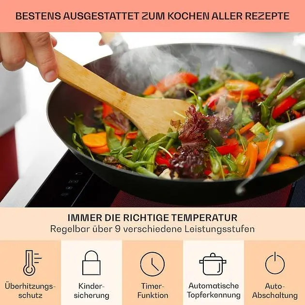 Індукційна плита з витяжкою Klarstein Full House DownAir System (10039858) - фото 6