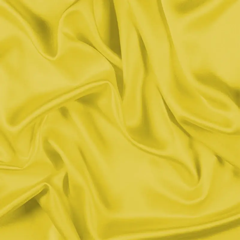 Простыня на резинке MirSon Satin Light Pro 10-002 Yellow 180x190 см (2200010169652) - фото 3