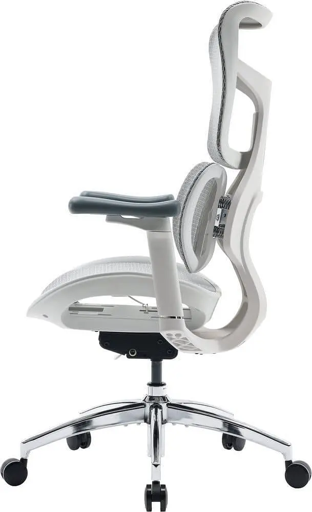 Ігрове крісло Sihoo DORO S100 Mesh White (S100-M302) - фото 5