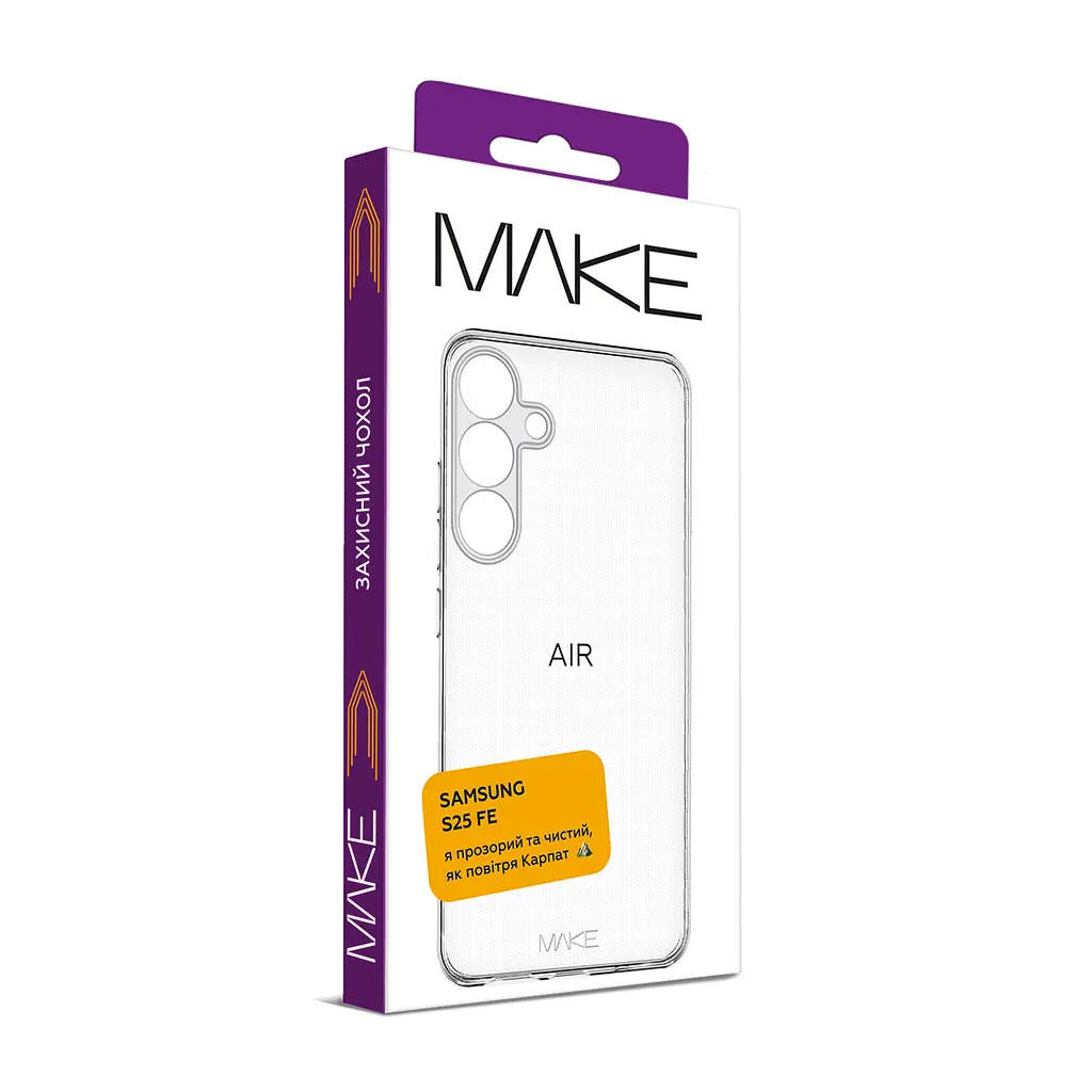 Чохол MAKE Samsung S25 FE Air - фото 2