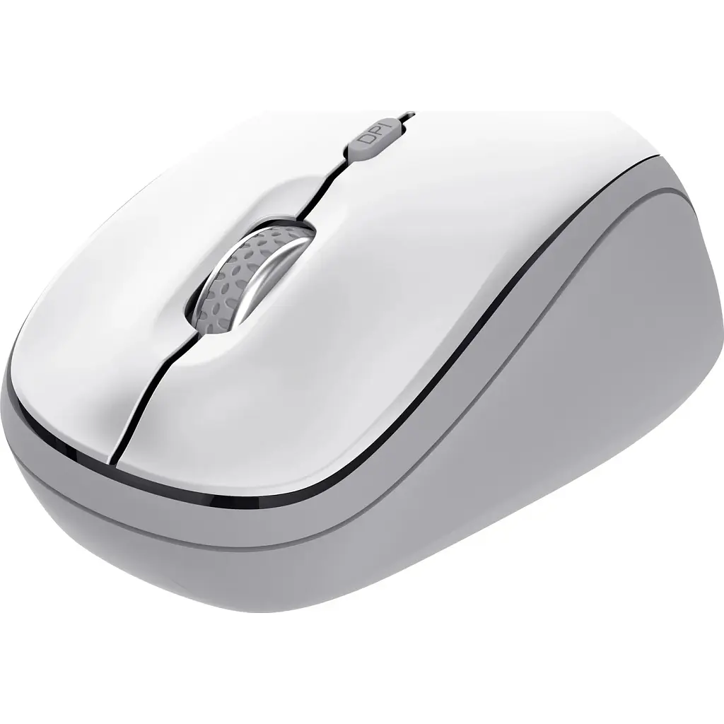 Мишка Trust Yvi+ Multi-Device Wireless/Bluetooth White (25454) - фото 2