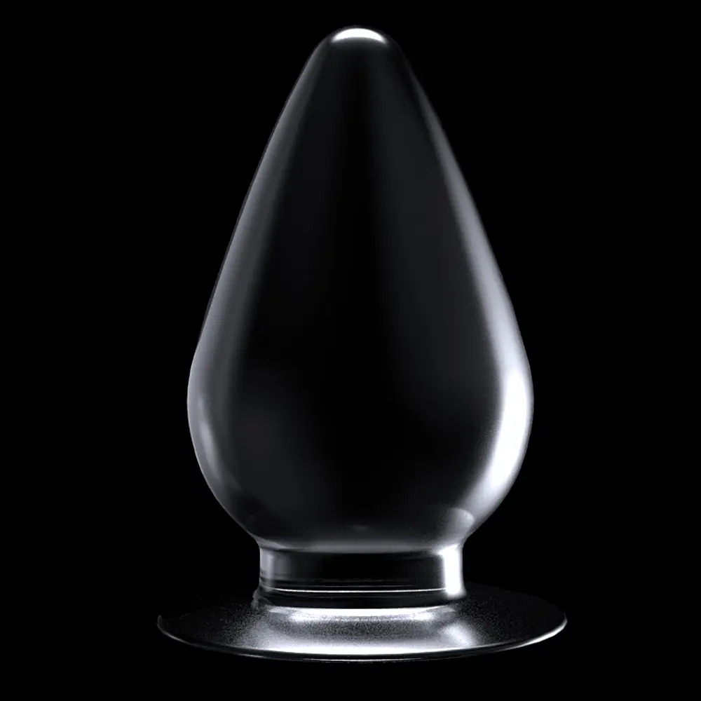 Анальна пробка - Flawless Clear Anal Plug 4.5" Clear - фото 4