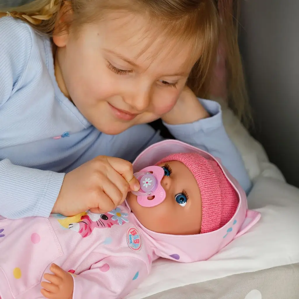 Лялька BABY BORN серії "Click & Play" – ЕММА В КОСТЮМІ З ВУШКАМИ (43 см, з аксес.) - фото 5