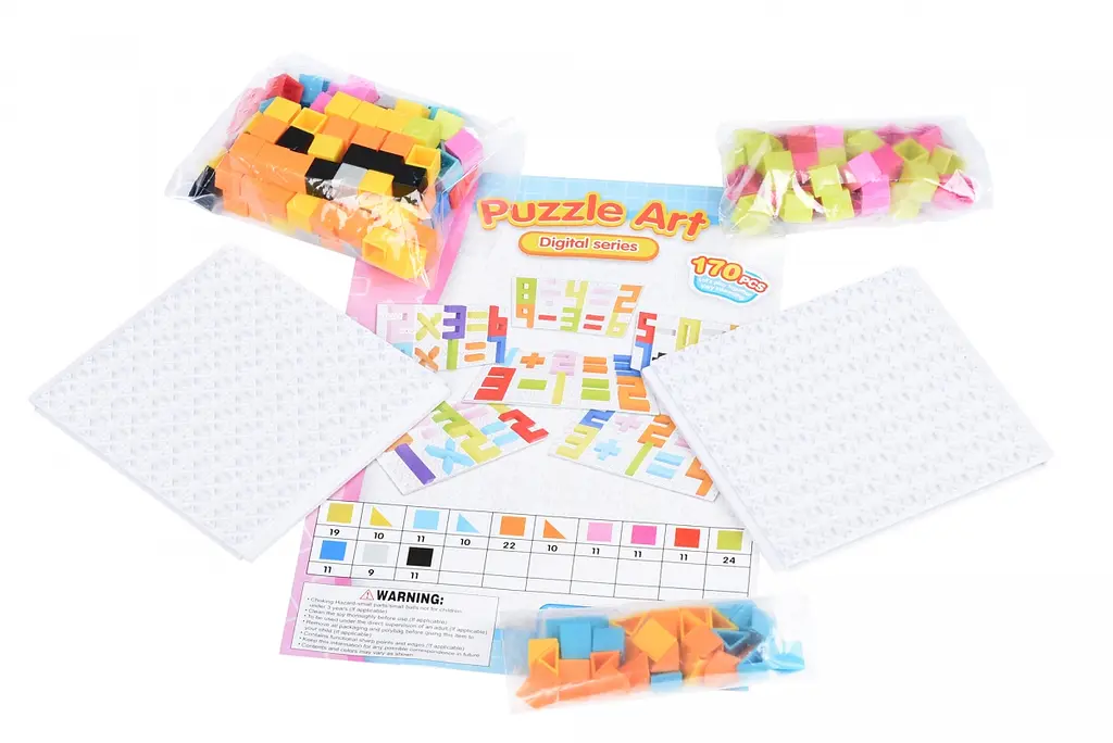 Пазл-мозаїка Same Toy Puzzle Art Didgital series Цифри, 170 елементів (5991-1Ut) - фото 3